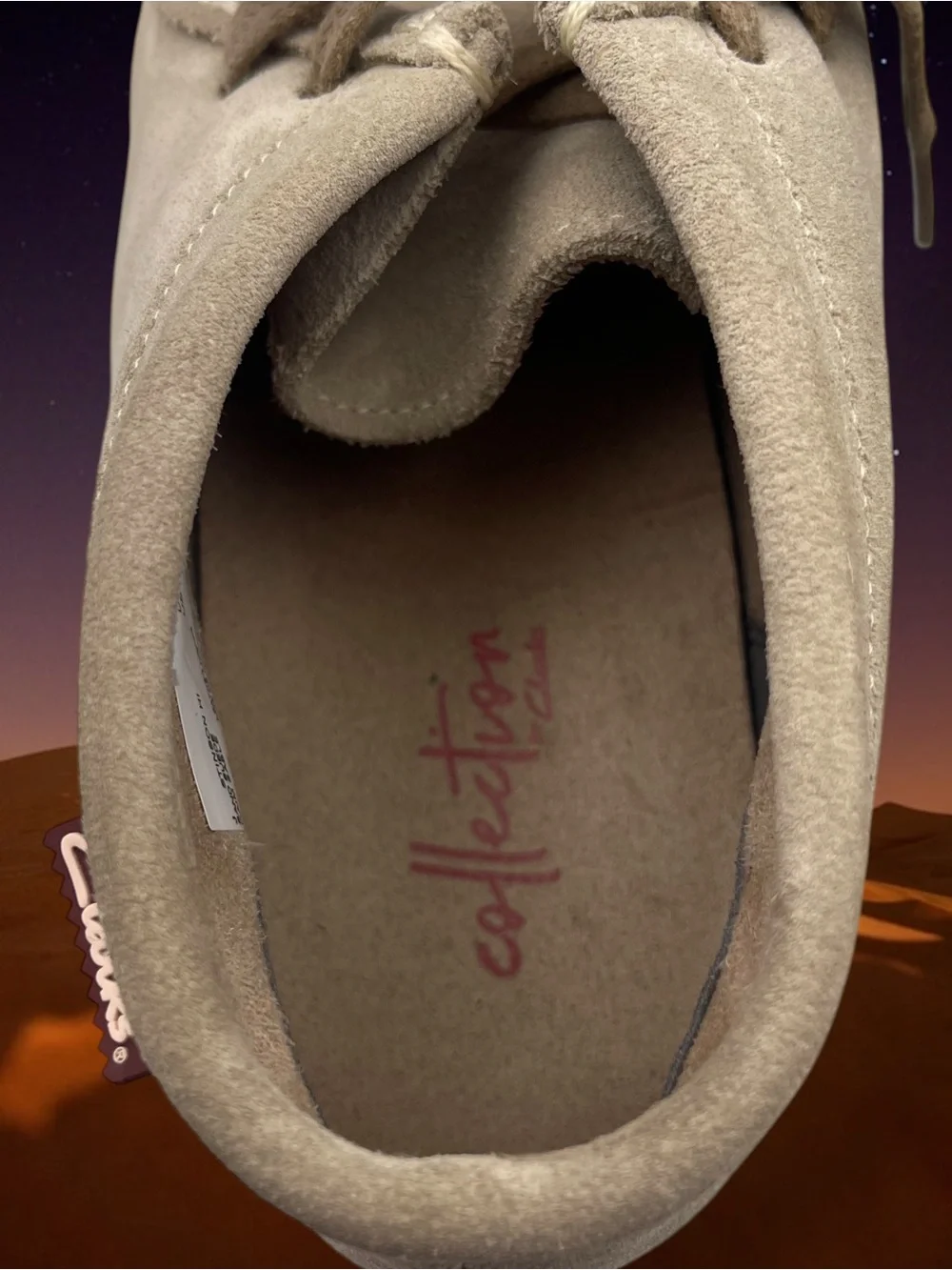 Clarks Stinson Hi Wallabee Style Suede Boots Moccasin Toe Chukka Sand Men's 7.5